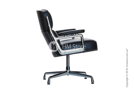Кресло Vitra Lobby Chair ES 105, Leather Nero Кресло Vitra Lobby Chair ES 105, Leather Nero