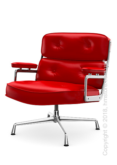 Кресло Vitra Lobby Chair ES 105, Leather Red