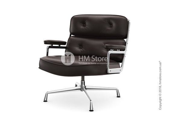 Кресло Vitra Lobby Chair ES 105, Leather Chocolate