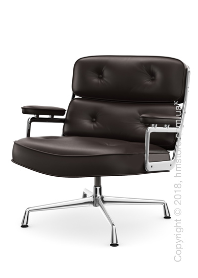 Кресло Vitra Lobby Chair ES 105, Leather Chocolate
