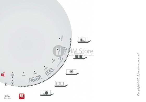 Тостер-гриль Bugatti Noun, Black