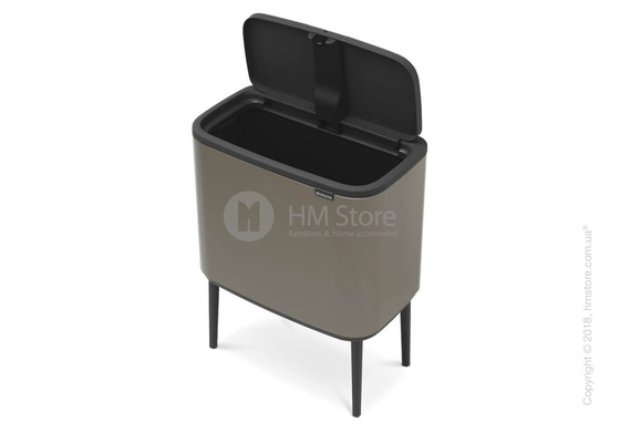 Ведро для мусора Brabantia Bo Touch Bin 36 л, Platinum