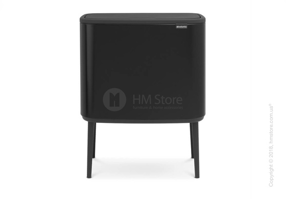 Ведро для мусора Brabantia Bo Touch Bin 36 л, Matt Black Ведро для мусора Brabantia Bo Touch Bin 36 л, Matt Black