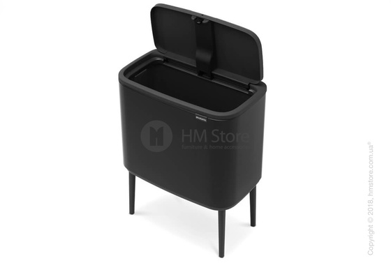 Ведро для мусора Brabantia Bo Touch Bin 36 л, Matt Black Ведро для мусора Brabantia Bo Touch Bin 36 л, Matt Black