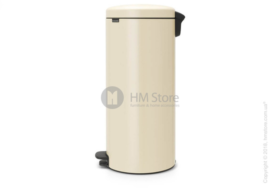 Ведро для мусора Brabantia Pedal Bin NewIcon 30 л, Almond