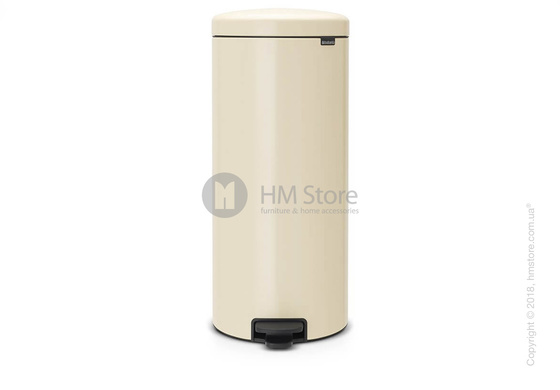 Ведро для мусора Brabantia Pedal Bin NewIcon 30 л, Almond