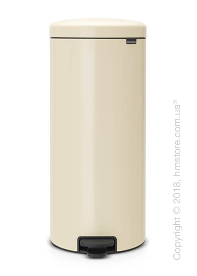 Ведро для мусора Brabantia Pedal Bin NewIcon 30 л, Almond