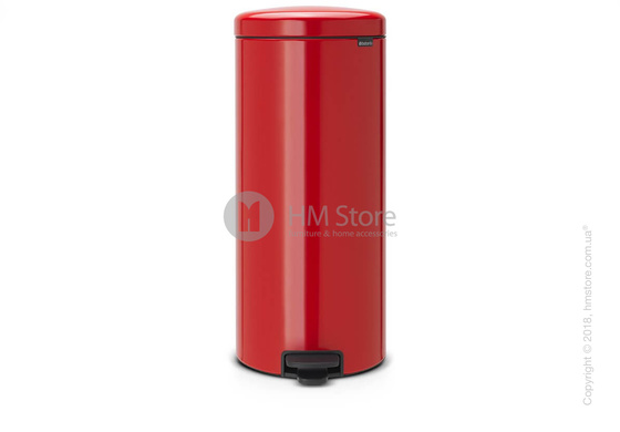 Ведро для мусора Brabantia Pedal Bin NewIcon 30 л, Passion Red