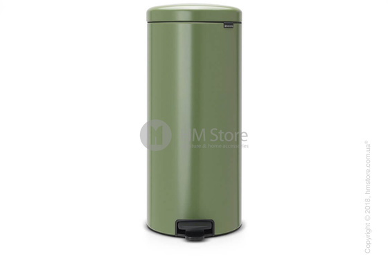 Ведро для мусора Brabantia Pedal Bin NewIcon 30 л, Moss Green Ведро для мусора Brabantia Pedal Bin NewIcon 30 л, Moss Green