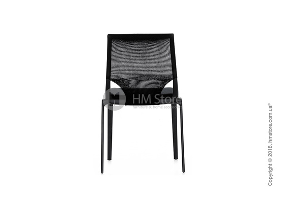 Кресло Vitra MedaSlim without armrests, Netline Nero Кресло Vitra MedaSlim without armrests, Netline Nero