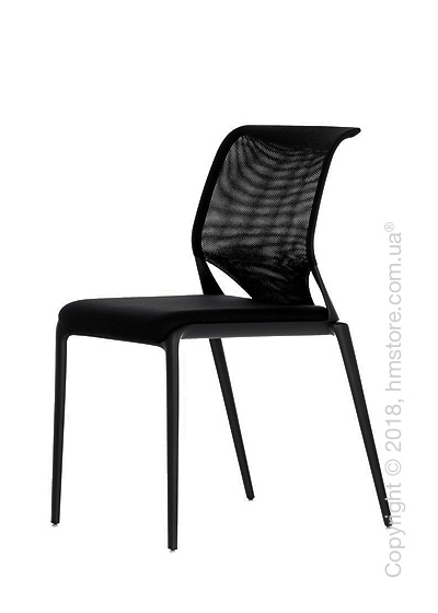 Кресло Vitra MedaSlim without armrests, Netline Nero