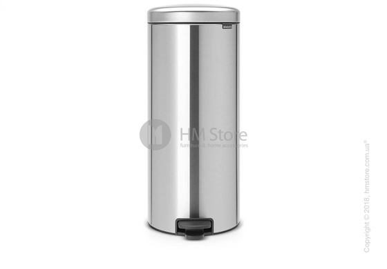 Ведро для мусора Brabantia Pedal Bin NewIcon 30 л, Matt Steel