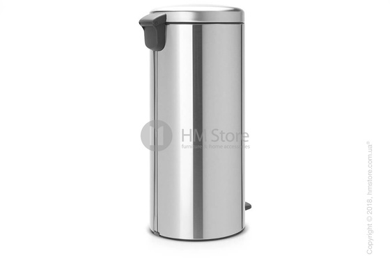Ведро для мусора Brabantia Pedal Bin NewIcon 30 л, Matt Steel
