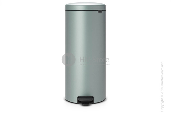 Ведро для мусора Brabantia Pedal Bin NewIcon 30 л, Metallic Mint