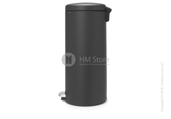 Ведро для мусора Brabantia Pedal Bin NewIcon Luxury 30 л, Mineral Infinity Grey