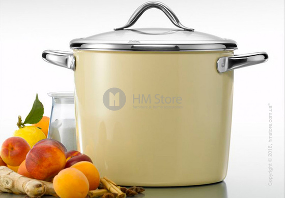 Кастрюля с крышкой Silit коллекция Vitaliano 8,5 л, Vanilla