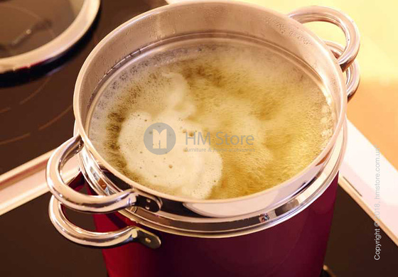 Кастрюля с крышкой и вставкой Silit коллекция Vitaliano 8,5 л, Rosso