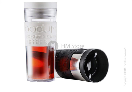 Термостакан Bodum Travel Mug 450 мл, White