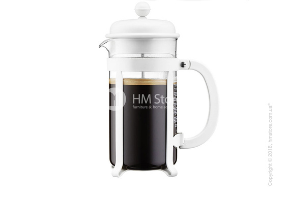 Кофейник френч-пресс Bodum Java 1 л, White