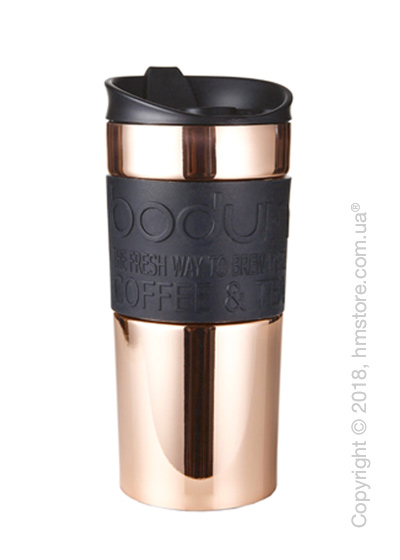 Термокружка Bodum Travel Mug Copper 350 мл, Black