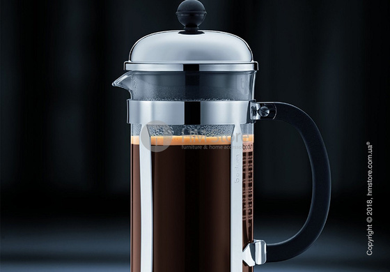 Кофейник френч-пресс Bodum Chambord 1,5 л, Chrome