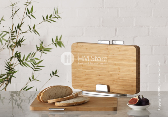 Набор разделочных досок на подставке Joseph Joseph Index Bamboo