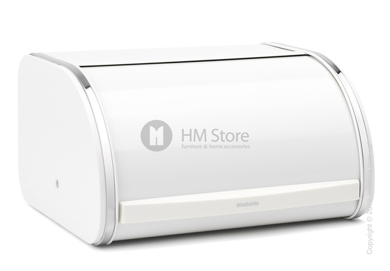 Хлебница Brabantia Roll Top Bread Bin Medium, White