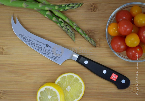 Нож для сыра Wusthof Cheese knife коллекция Classic, 14 см, Black  Нож для сыра Wusthof Cheese knife коллекция Classic, 14 см, Black