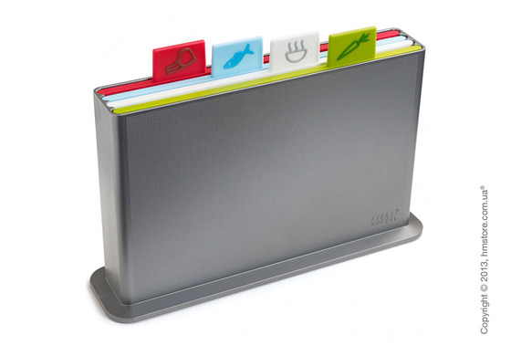 Набор досок на подставке Joseph Joseph Index Advance Large, 4 шт.