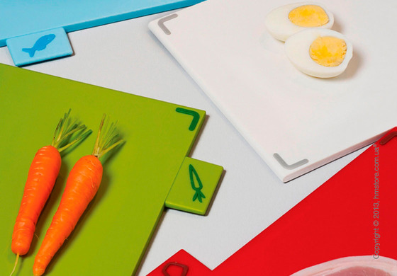 Набор досок и ножей на подставке Joseph Joseph Index Advance with knives, 8 шт.