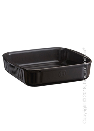 Форма для выпечки квадратная 28 х 26 см Emile Henry Bakeware, Charcoal