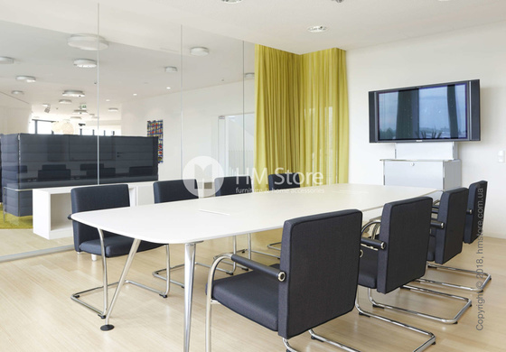 Кресло Vitra Visasoft Cantilever Conference Chair, Leather Chocolate Кресло Vitra Visasoft Cantilever Conference Chair, Leather Chocolate