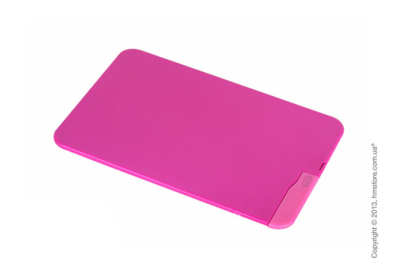 Доска с ножом Joseph Joseph Slice & Store, Розовая