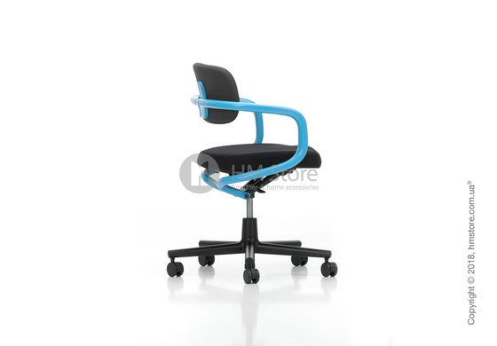 Кресло Vitra Allstar, Volo Black and Aquamarine