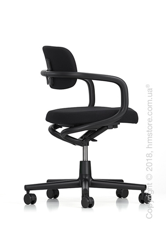 Кресло Vitra Allstar, Volo Black and Deep Black