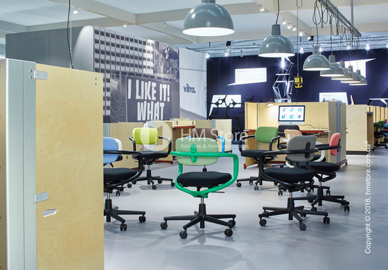 Кресло Vitra Allstar, Volo Ferm and Signal Green Кресло Vitra Allstar, Volo Ferm and Signal Green