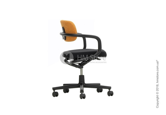 Кресло Vitra Allstar, Volo Canola and Deep Black Кресло Vitra Allstar, Volo Canola and Deep Black