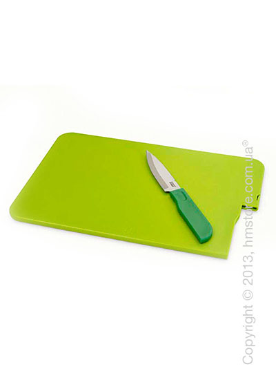 Доска с ножом Joseph Joseph Slice & Store, Зеленая