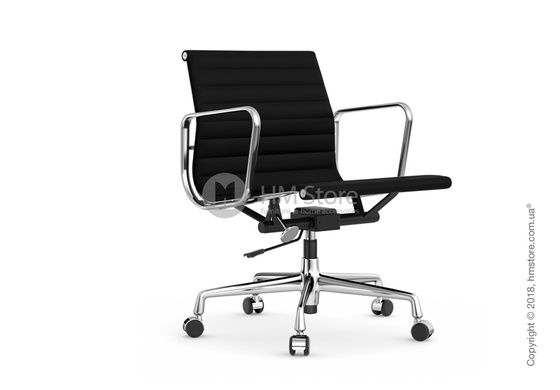 Кресло Vitra Aluminium Chair EA 117, Fabric Nero Кресло Vitra Aluminium Chair EA 117, Fabric Nero