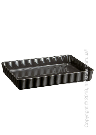Форма для выпечки прямоугольная Emile Henry Ovenware 24 х 34 см, Charcoal
