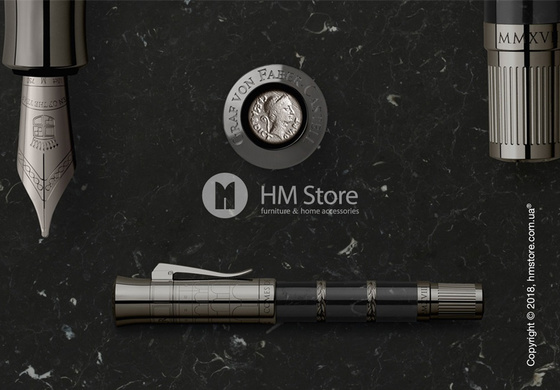 Ручка перьевая Graf von Faber-Castell серия Pen of The Year, коллекция 2018, Black Edition