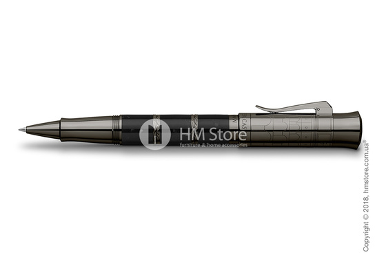 Ручка роллер Graf von Faber-Castell серия Pen of The Year, коллекция 2018, Black Edition