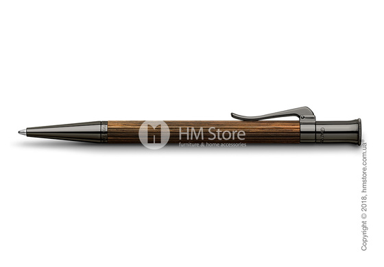 Ручка шариковая Graf von Faber-Castell серия Classic, коллекция Macassar, Finely Fluted