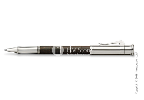 Ручка роллер Graf von Faber-Castell серия Classic Anello, коллекция Grenadilla