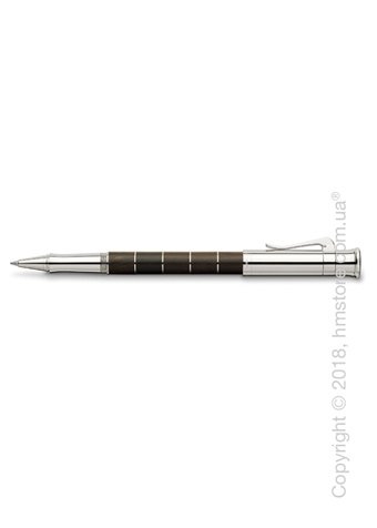 Ручка роллер Graf von Faber-Castell серия Classic Anello, коллекция Grenadilla