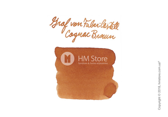 Чернила Graf von Faber-Castell для перьевых ручек, Cognac Brown Чернила Graf von Faber-Castell для перьевых ручек, Cognac Brown