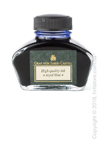 Чернила Graf von Faber-Castell High Quality Ink для перьевых ручек, Royal Blue