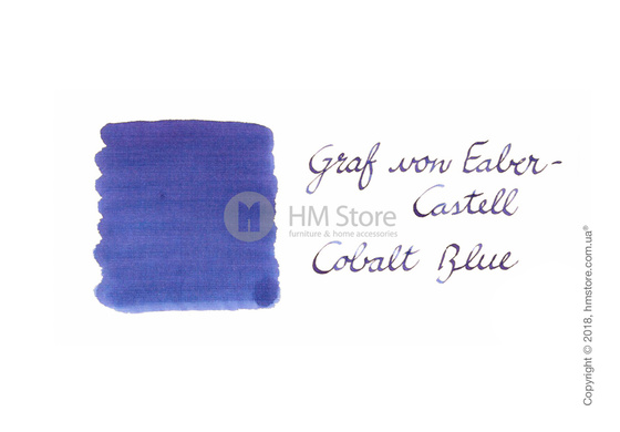 Набор сменных картриджей Graf von Faber-Castell для перьевой ручки, 20 предметов, Cobalt Blue