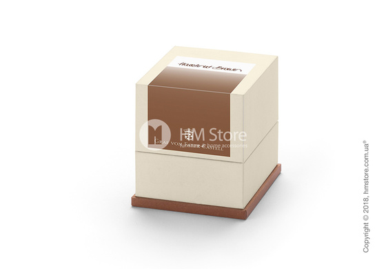 Набор сменных картриджей Graf von Faber-Castell для перьевой ручки, 20 предметов, Hazelnut Brown