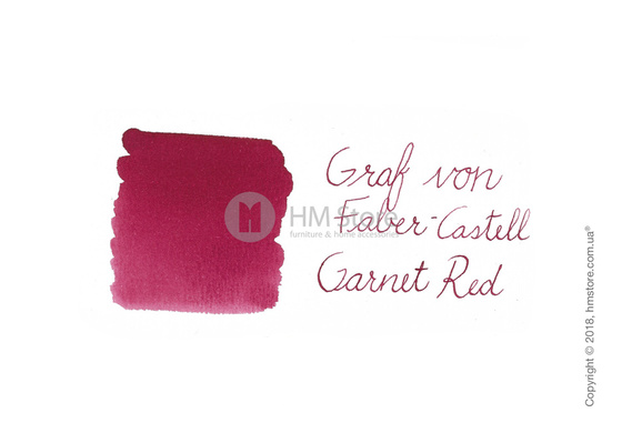Набор сменных картриджей Graf von Faber-Castell для перьевой ручки, 20 предметов, Garnet Red